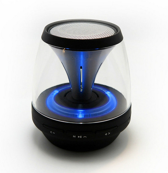 Product – LED Flashing Light Transparent Bluetooth Speaker | Maytex ...